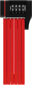 Замок велосипедный ABUS Bordo uGrip 5700C/80 см, складной, кодовый 4-х разрядный, с кронштейном, красный, 05-0087794