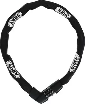 Замок велосипедный ABUS Tresor 1385/110 см, цепь 7 мм, кодовый 4-х разрядный, класс защиты 7/15, черный, 05-0048628