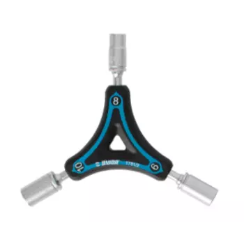 Ключ UNIOR торцевой трехсторонний, 8х9х10 мм, 1781/2P