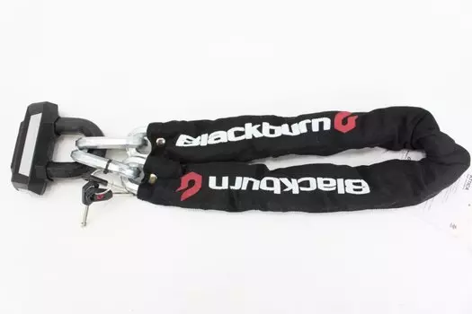 Замок велосипедный Blackburn Attica, цепь, 900мм, черный, 2027611