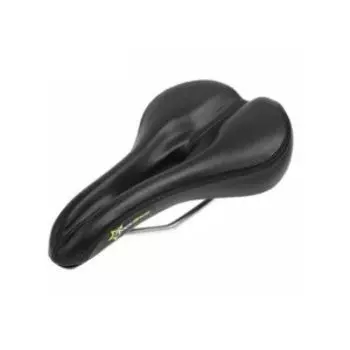 Седло велосипедное Rockbros, ПВХ, 255155 мм, черный, 6685CC1E-BBK