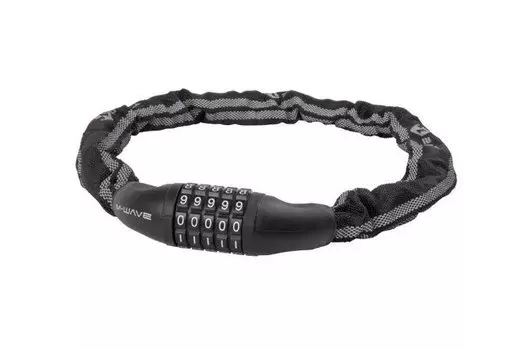 Замок велосипедный M-Wave, 6 x 850 mm, кодовый 5 цифр, 230964
