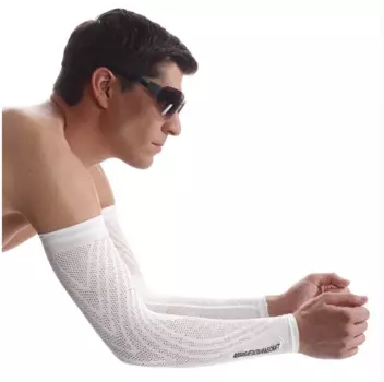 УФ протекторы ASSOS armFoil evo8, унисекс, holy White