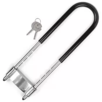 Замок велосипедный Vinca Sport, скоба с держателем 90*305 мм, VS 8106