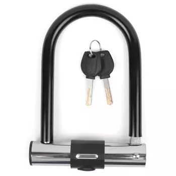 Замок велосипедный VINCA SPORT, скоба с держателем 130*195мм, VS 8115