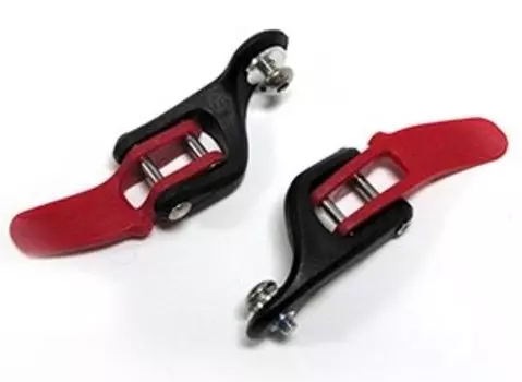 Замок защиты шеи Leatt DBX Pro/GPX Pro, алюминий, Red, 4300032010