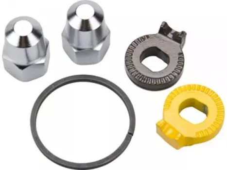 Запчасти к планетарной втулке SHIMANO стопорные шайбы 5R/5L, колпачковые гайки ISMS7050003