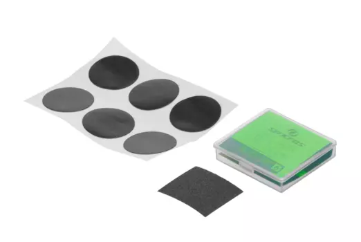 Заплатки для велокамер Syncros Glueless Flickset, черные, 250602-0001222
