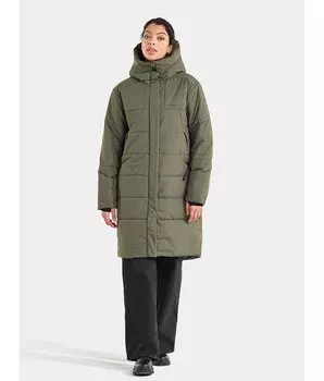 Куртка женская Didriksons TINDRA WNS PARKA, 384 зелёный туман, 503661