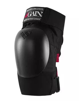 Защита на колени GAIN THE SHIELD PRO hard shell knee pads, черная. 03-001238 (Размер: M (35-40 см))