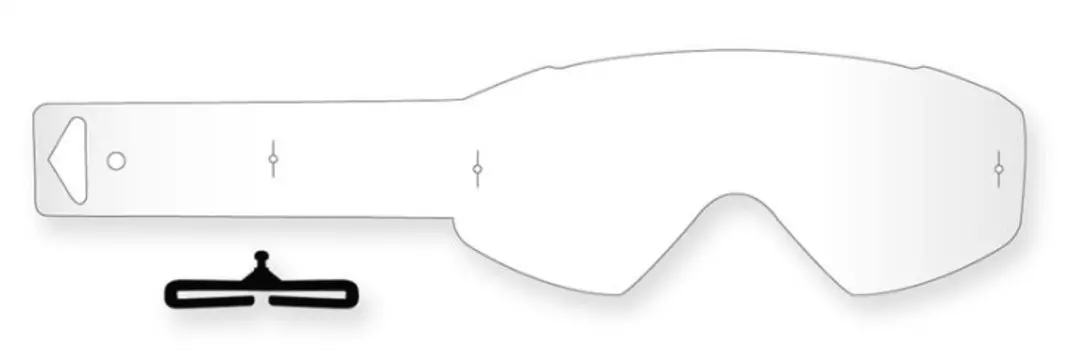 Защита от грязи O'Neal для масок B-Flex Tear Offs Goggle / 20 шт (15/16г, 6024CG-100)