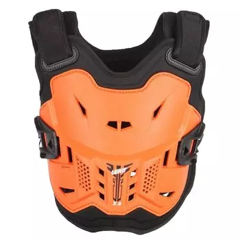 Защита панцирь детский Leatt Chest Protector 2.5 Kids, Orange/Black, 2024, 5016100600