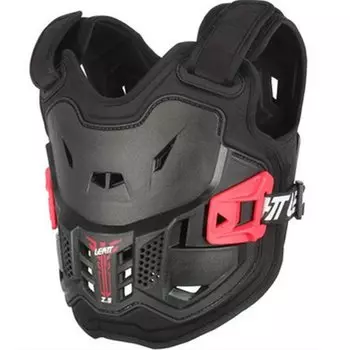 Защита панцирь детский Leatt Chest Protector 2.5 Kids, Black/Red, 2024, 5016100601