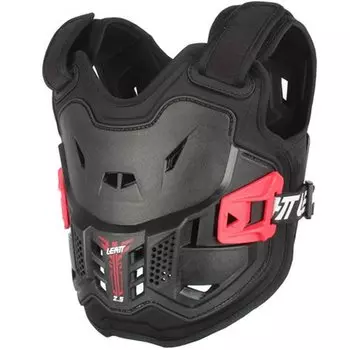 Защита панцирь детский Leatt Chest Protector 2.5 Kids, Black/Red, 2025, 5016100601