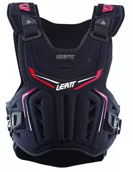 Защита панцирь Leatt Chest Protector 3DF AirFit, черно-красный 2018 (Размер: Взрослый)
