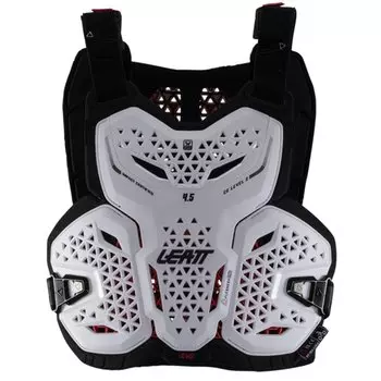 Защита панцирь Leatt Chest Protector 4.5 Evo, белый, 2025, 5025202401 (Размер: L/XL, Цвет: Белый)
