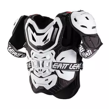 Защита панцирь Leatt Chest Protector 5.5 Pro, White, размер OS, 2024, 5014101112