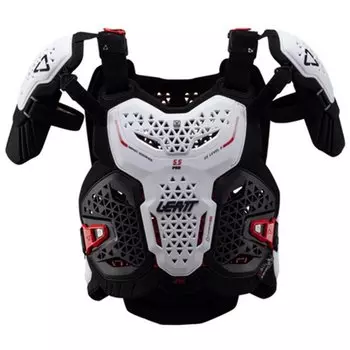 Защита панцирь Leatt Chest Protector 5.5 Pro Evo, белый, 2025, 5025202344 (Размер: S/M, Цвет: Белый)