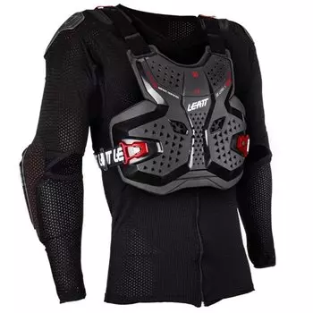 Защита панцирь подростковый Leatt Body Protector 3.5 Junior, Black/Red, 2024, 5023050951