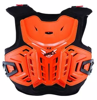 Защита панцирь подростковый Leatt Chest Protector 2.5 Junior, оранжево-черный 2018 (Размер: L/XL (147-159) )