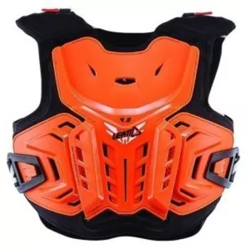 Защита панцирь подростковый Leatt Chest Protector 4.5 Junior, Orange/White, 2024, 5017120120