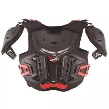 Защита панцирь подростковый Leatt Chest Protector 4.5 Junior, Black/Red, 2024, 5017120121