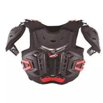 Защита панцирь подростковый Leatt Chest Protector 4.5 Junior, черно-красный 2017