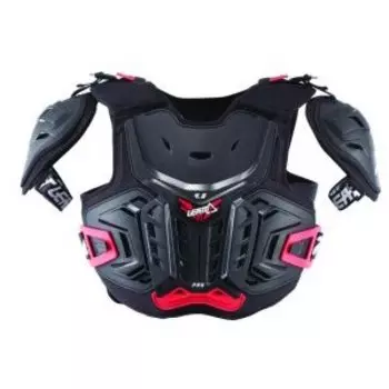 Защита панцирь подростковый Leatt Chest Protector 4.5 Pro Junior, черно-красный 2017