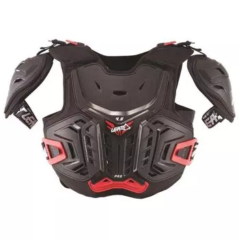 Защита панцирь подростковый Leatt Chest Protector 4.5 Junior, Black/Red, 2025, 5017120121