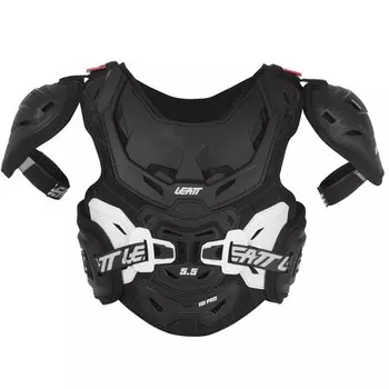 Защита панцирь подростковый Leatt Chest Protector 5.5 Pro Junior, White/Black, 2024, 5014210132