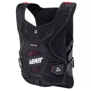 Защита панцирь женский Leatt Chest Protector ReaFlex Women, Black, 2024, 5024060440 (Размер: XXS/XS, Цвет: Черный)