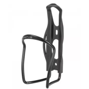 Флягодержатель велосипедный M-Wave, алюминий-пластик, с доп. поддержкой фляги 45г черный, 5-340018