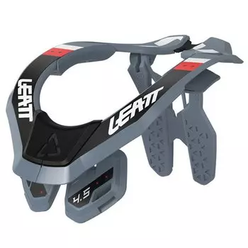 Защита шеи Leatt 4.5 Neck Brace, Titanium, 2025, 1023050251 (Размер: S/M, Цвет: Titanium)