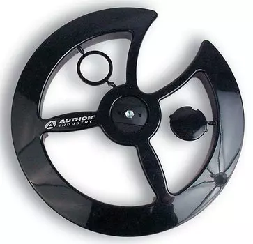 Защита системы для велосипеда Author ACO-P03 46/48 универс. крепл. пластик смок 8-23910006