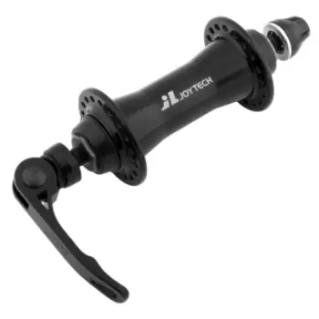 Втулка велосипедная JOY TECH JY-751DSE, передняя, 36Н, на эксцентрик, алюминий, чёрный, 130065
