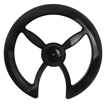 Защита велосистемы M-WAVE, 42/44, с универсальным креплением, под полую каретку, пластик, черная, 5-352648