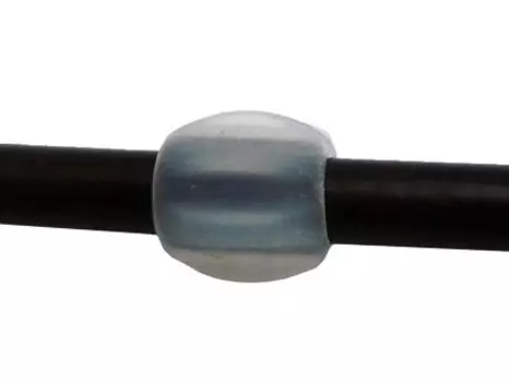 Защитная насадка JAGWIRE, на оболочку троса, силиконовая, Прозрачная, 6шт, CHA097