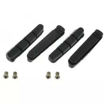 Вкладыши тормозные колодки Shimano, шоссейные, R55C+1мм, 2 пары, для DA, Ultegra, 105 Y8FA98132