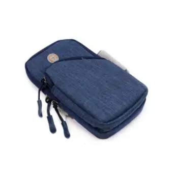 Защитный чехол для телефона, на руку, 16,5x8,5см, синий, FSK-005