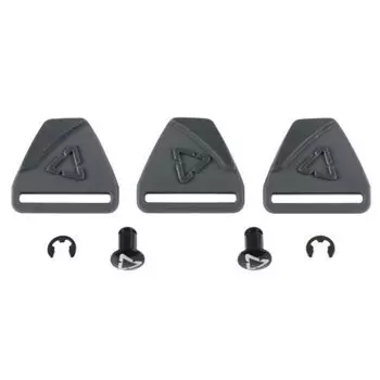 Застежки к наколенникам Leatt Dual Axis Buckle & Bolt Pack Knee Guard, Black, 2025, 5000403010