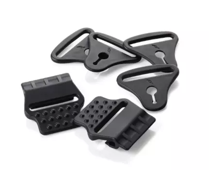 Застежки наколенников POD KX 2.0 Strap Clip & Loop Set, Black, размер: OS, 2025, KP341-001-NS