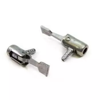 Зажим BEE PUMP, для шланга насоса, под AV-ниппель, сталь, серебристый, A3