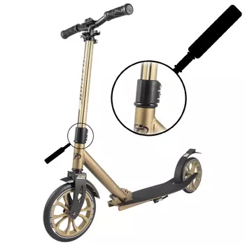 Зажим (хомут) Forward, 2 болта, 1-1/8, для городских самокатов, алюминий, черный, FWD00017446