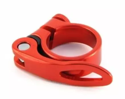 Зажим подседельного штыря для велосипеда Vinca диаметр - 31.80 мм, красный, VC 88-1 red