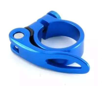 Зажим подседельного штыря для велосипеда Vinca диаметр - 31.80 мм, синий, VC 88-1 blue