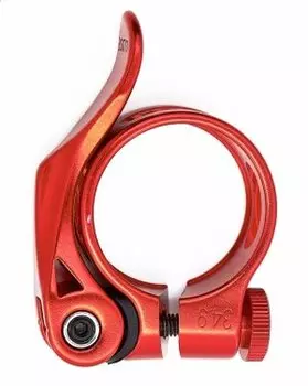 Зажим подседельного штыря для велосипеда Vinca диаметр - 34.90 мм, красный, VC 88-2 red