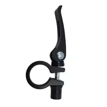 Зажим подседельного штыря KENLI, на эксцентрике, алюминий, диаметр - 25.4 мм, чёрный, VC 22(25.4) bl