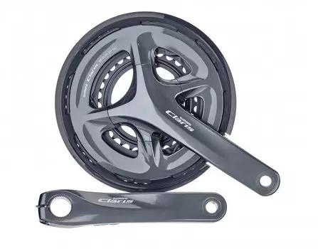 Система шатунов велосипедная Shimano Claris FC-R2000, звезды 50/34T, длина шатунов 175 мм, EFCR2000EX04C