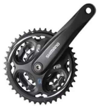 Система шатунов велосипедная Shimano 21-24 скоростей 28х38х48 175 мм 5-587592