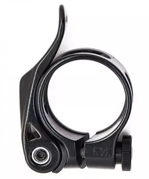 Зажим подседельного штыря Vinca Sport, диаметр - 34.90мм чёрный, VC 12-2 black